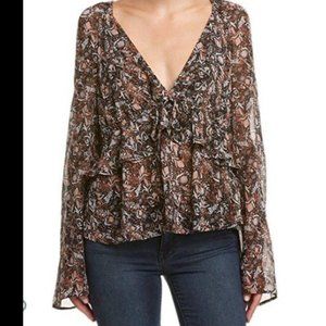 Free People Bell Sleeve Shirt